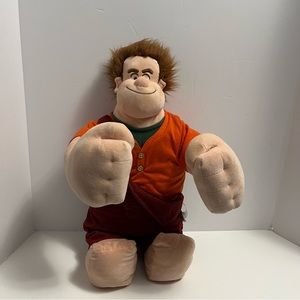 DISNEY Wreck It Ralph plush talking doll 22” tall stuffed animal interactive